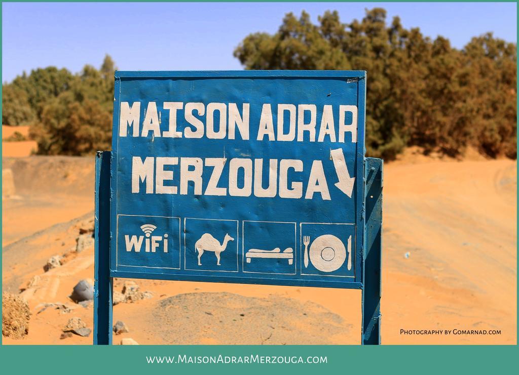 Maison Adrar Merzouga Zewnętrze zdjęcie